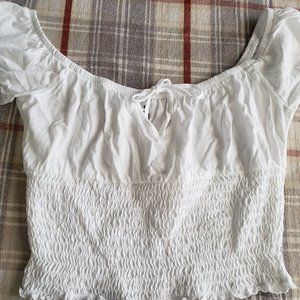 PACSUN White Crop Top